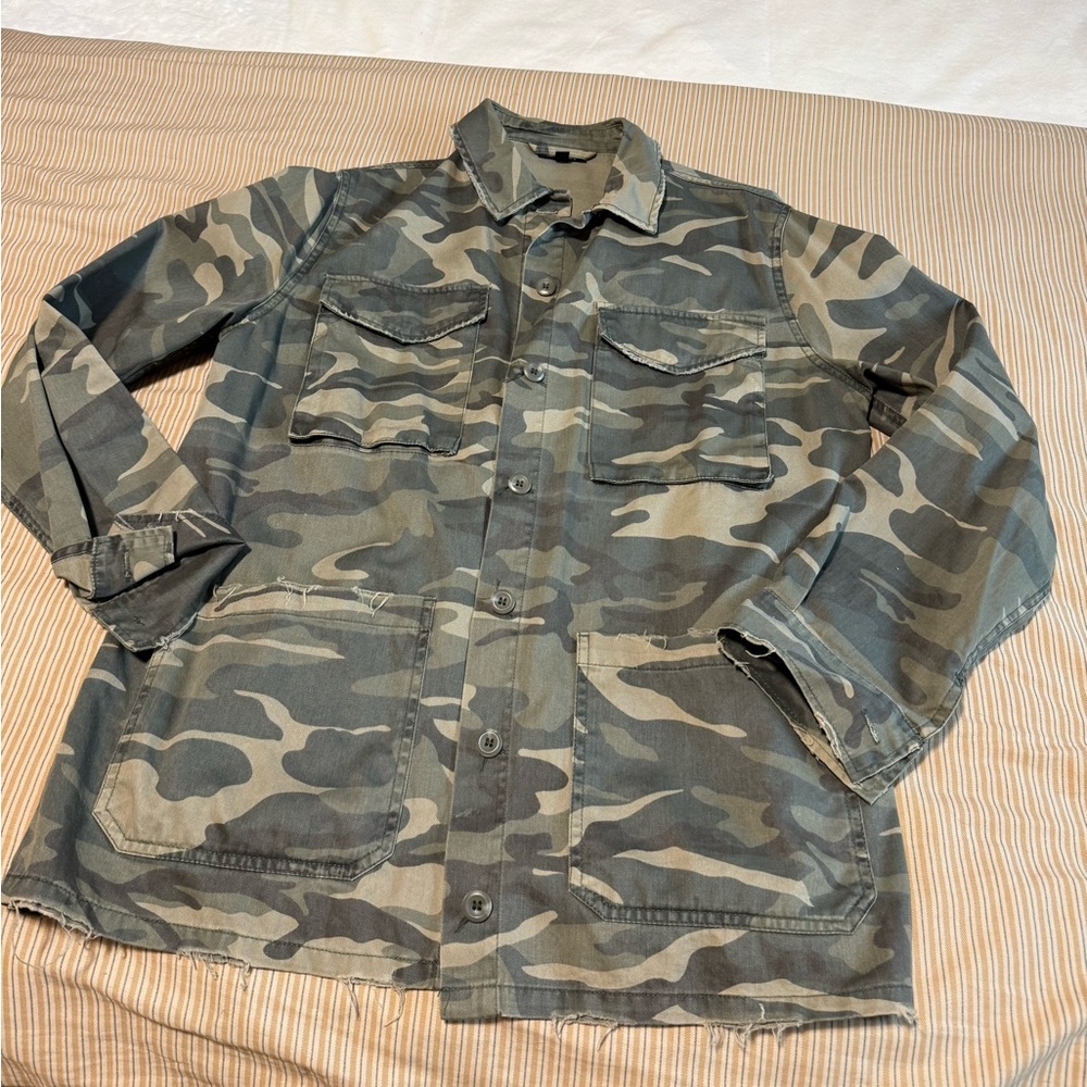 Topshop Cammo Jacket
